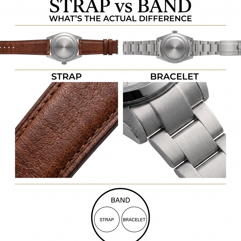 Strap vs Bracelet vs Band: Is There Actually a Difference?