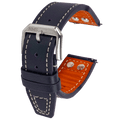 Correa de reloj de cuero HMS Pilot Aviator con remaches