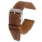 HMS Barenia Calfskin Leather Pilot Watch Strap – HAAS, France
