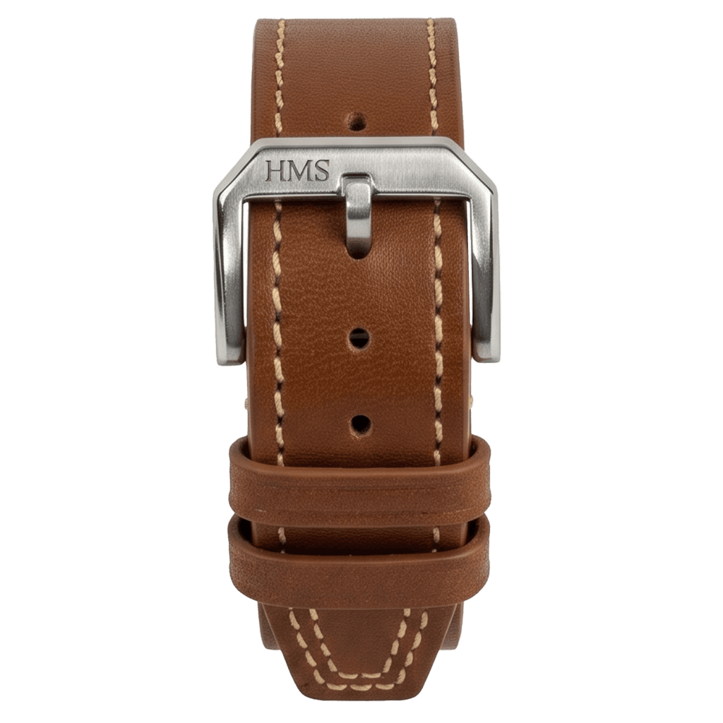 HMS Barenia Calfskin Leather Pilot Watch Strap – HAAS, France
