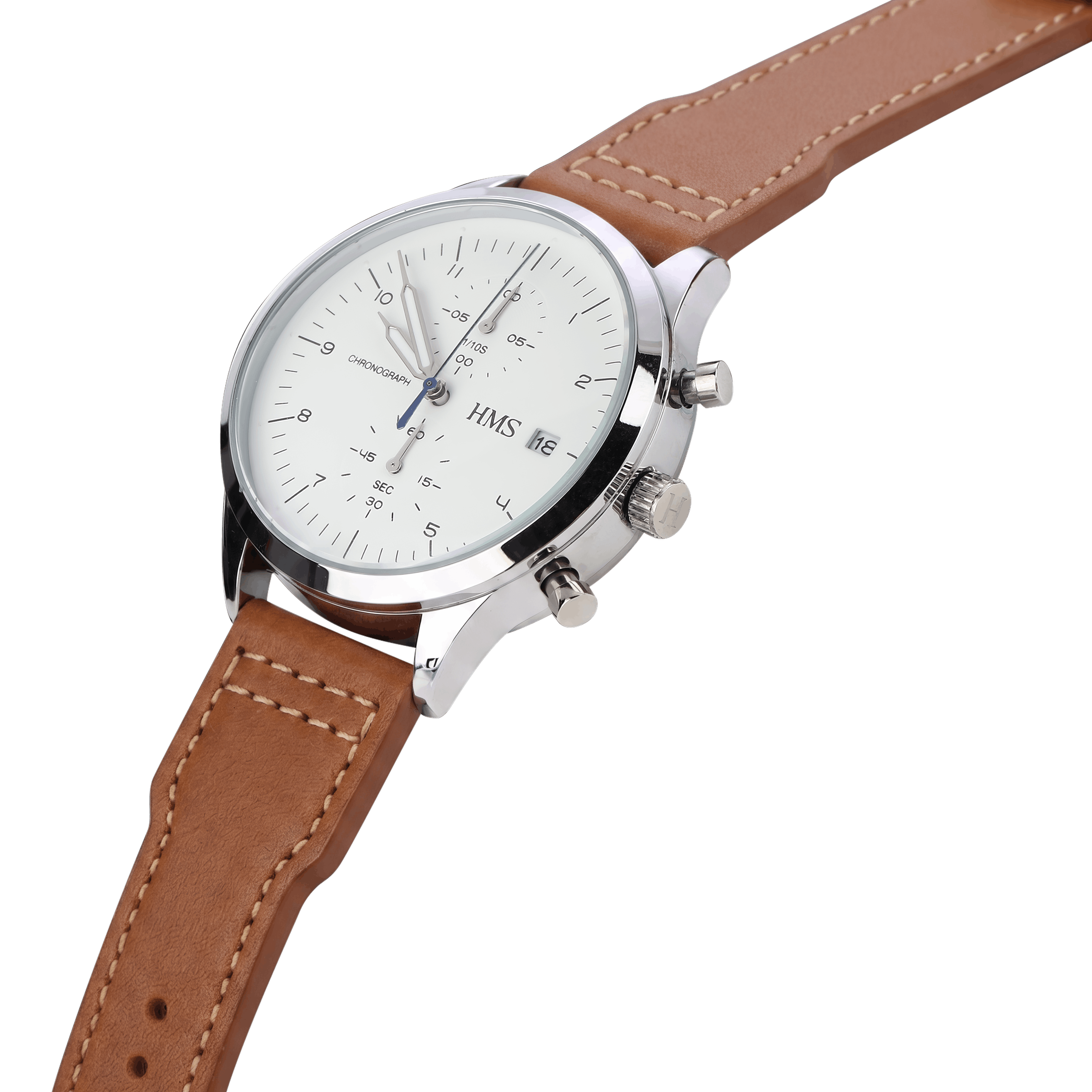 HMS Barenia Calfskin Leather Pilot Watch Strap – HAAS, France