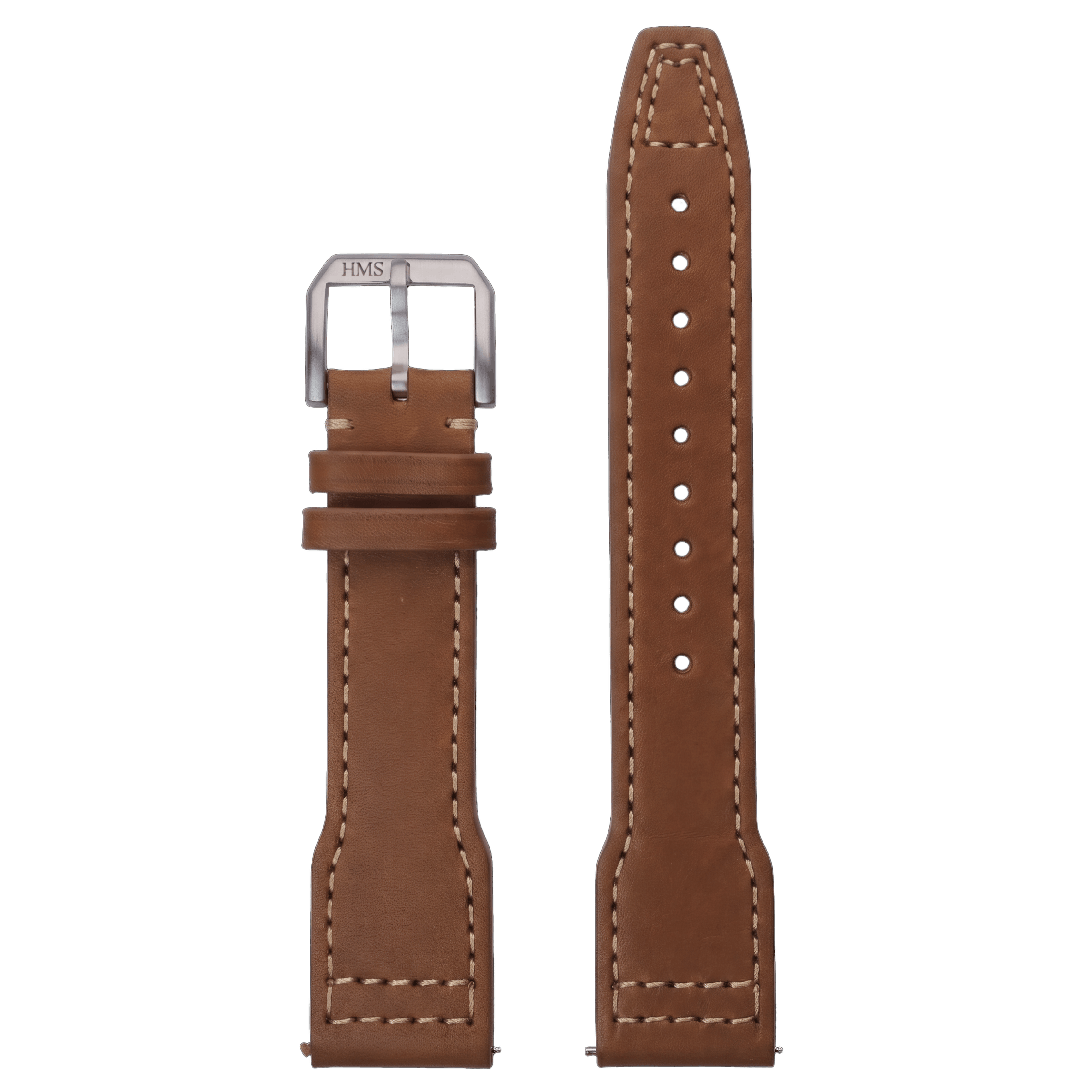 HMS Barenia Calfskin Leather Pilot Watch Strap – HAAS, France