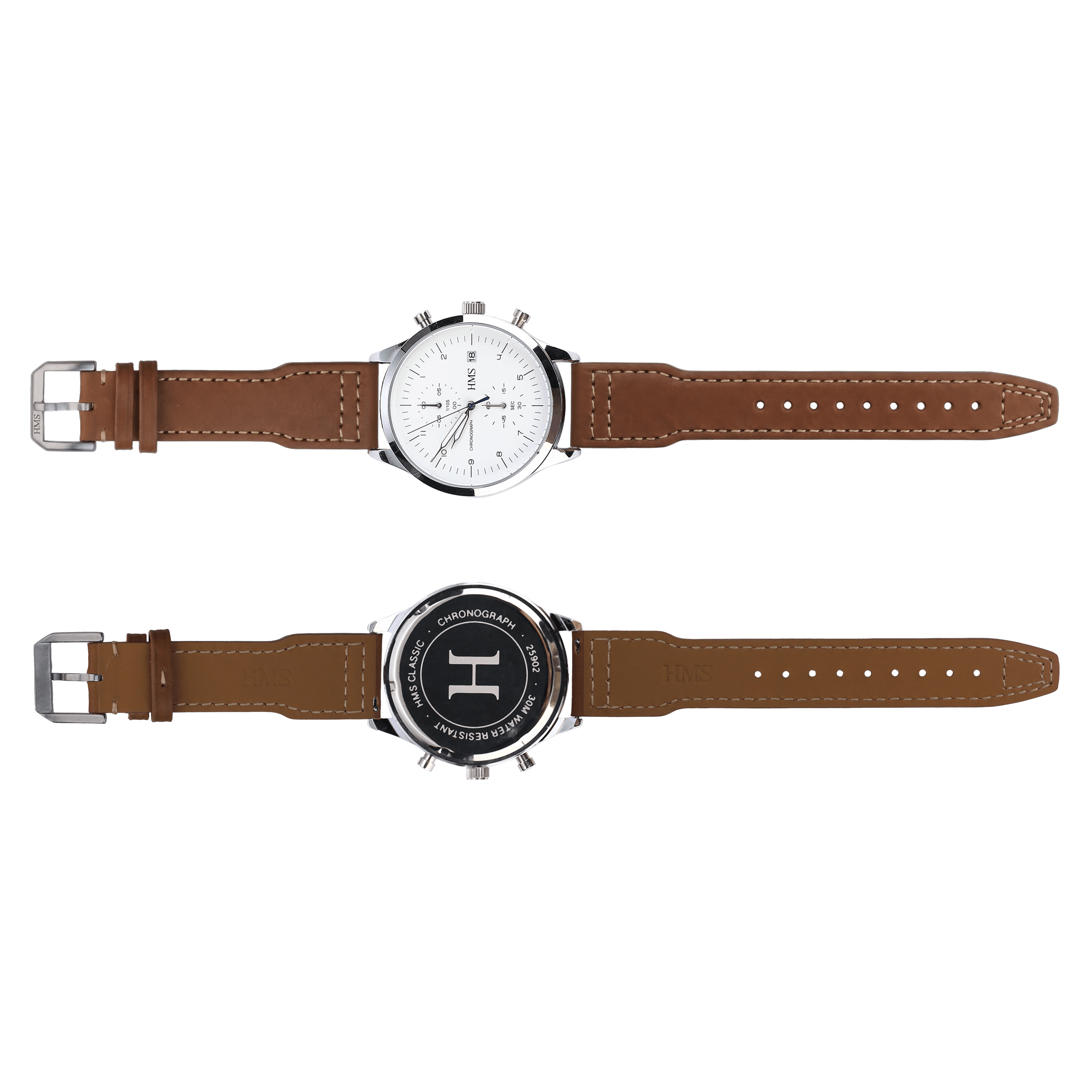 HMS Barenia Calfskin Leather Pilot Watch Strap – HAAS, France