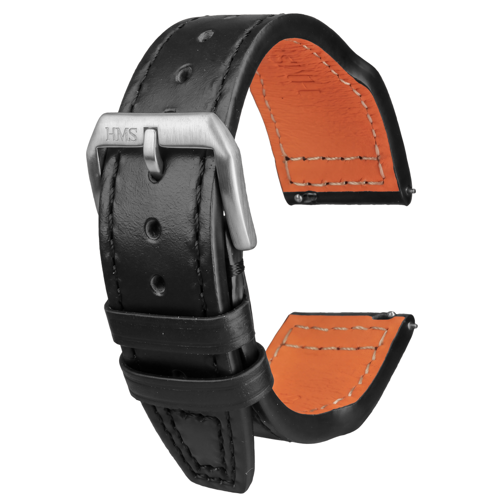 HMS Chromexcel Full-Grain Leather Pilot Watch Strap – Horween, USA