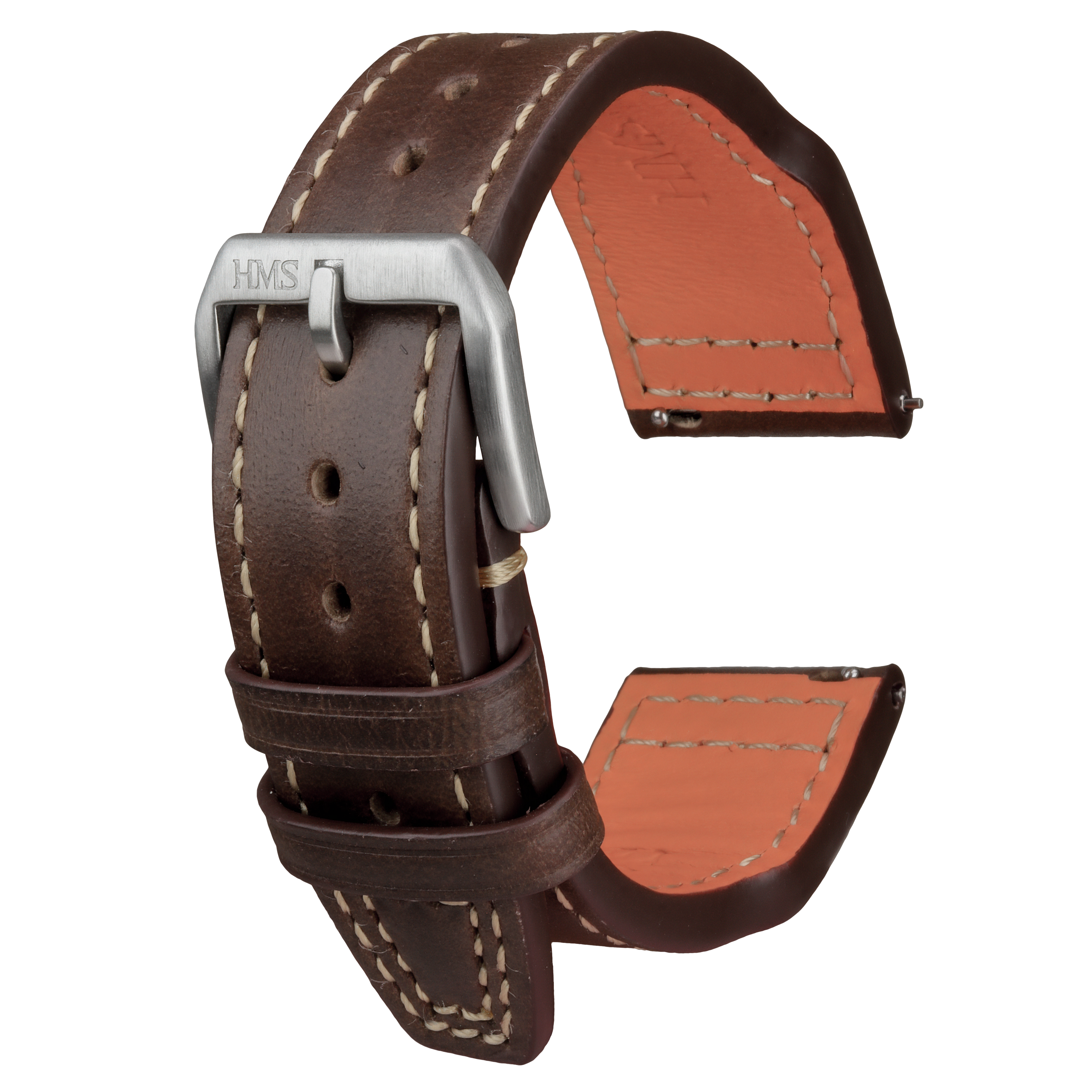 HMS Chromexcel Full-Grain Leather Pilot Watch Strap – Horween, USA
