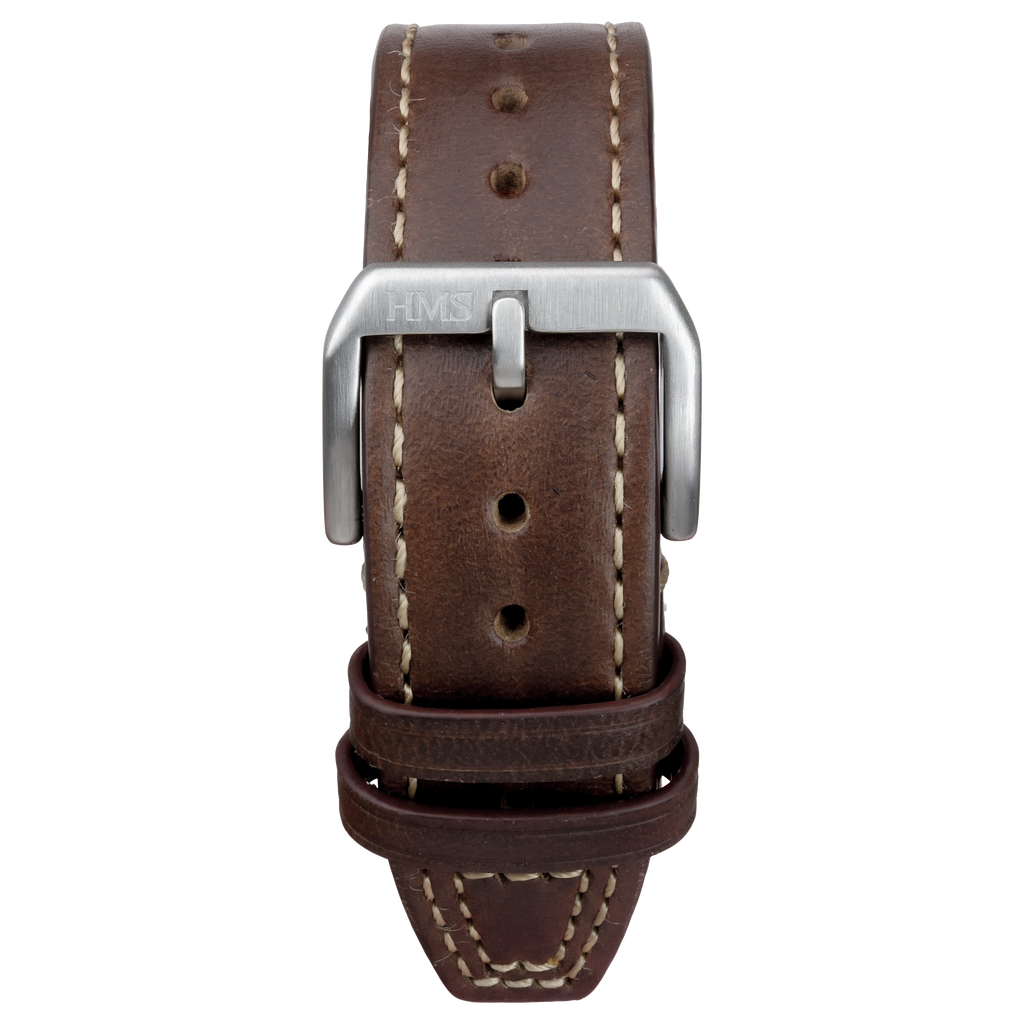 HMS Chromexcel Full-Grain Leather Pilot Watch Strap – Horween, USA