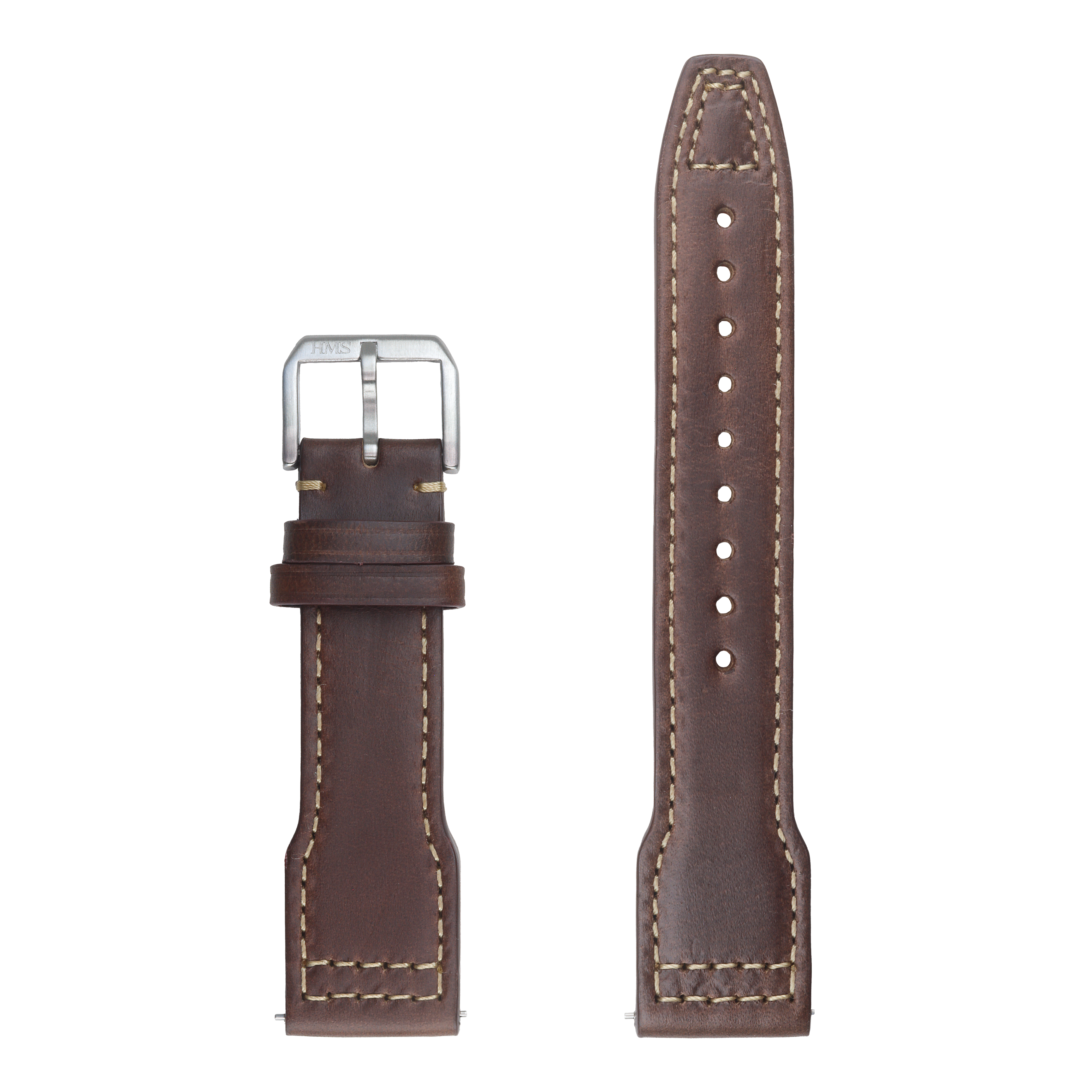 HMS Chromexcel Full-Grain Leather Pilot Watch Strap – Horween, USA