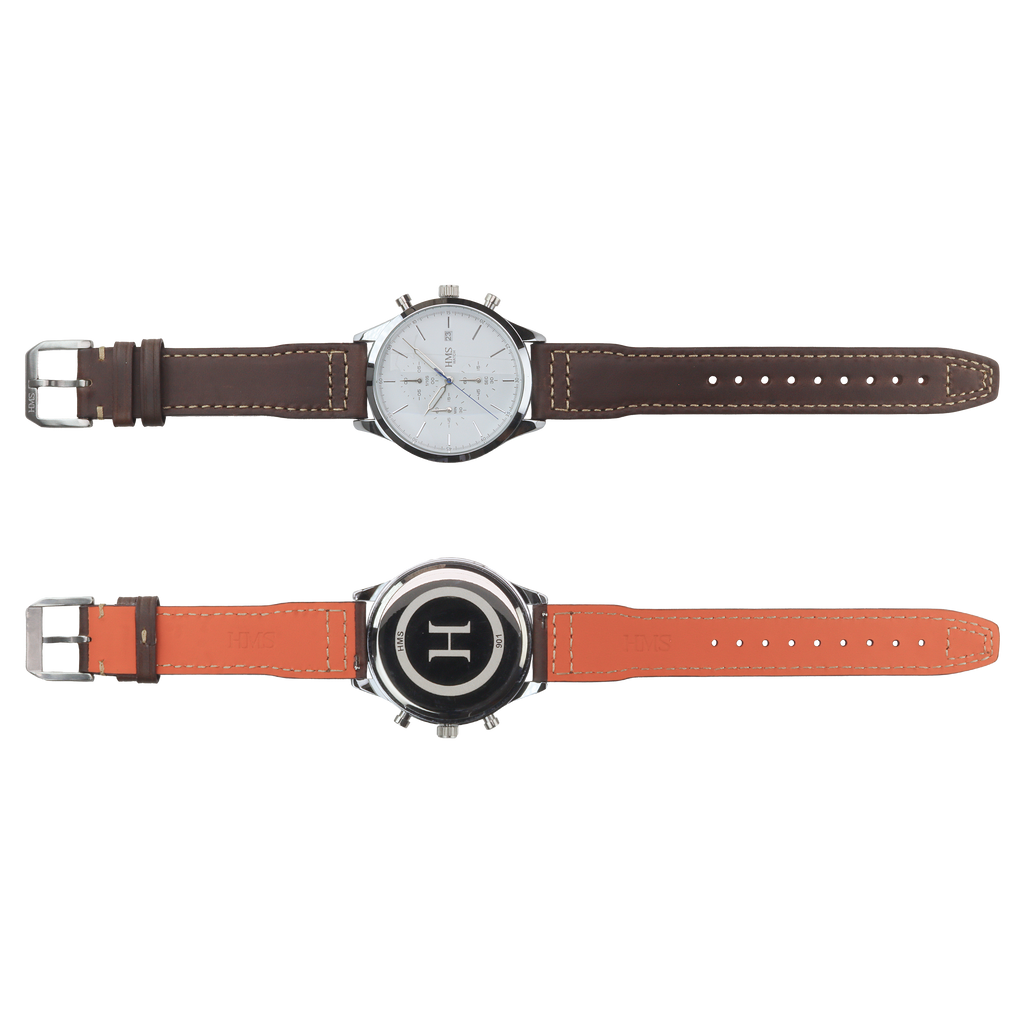 HMS Chromexcel Full-Grain Leather Pilot Watch Strap – Horween, USA