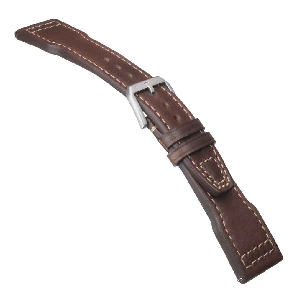 HMS Chromexcel Full-Grain Leather Pilot Watch Strap – Horween, USA