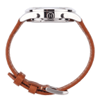 HMS Missouri Full-Grain Leather Pilot Watch Strap – Perla Azzurra, Italy