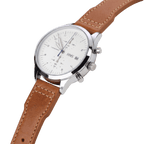 HMS Missouri Full-Grain Leather Pilot Watch Strap – Perla Azzurra, Italy