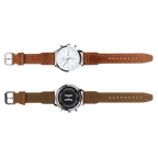 HMS Missouri Full-Grain Leather Pilot Watch Strap – Perla Azzurra, Italy
