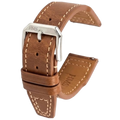 HMS Pueblo Full-Grain Leather Pilot Watch Strap – Badalassi Carlo, Italy
