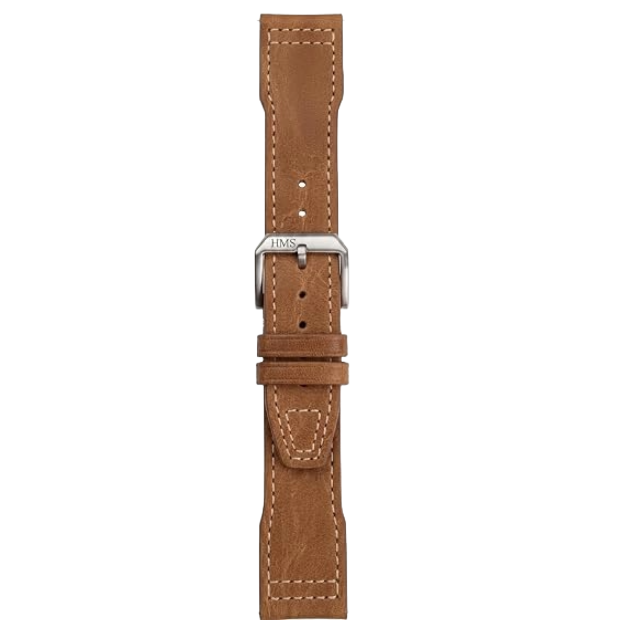 HMS Pueblo Full-Grain Leather Pilot Watch Strap – Badalassi Carlo, Italy